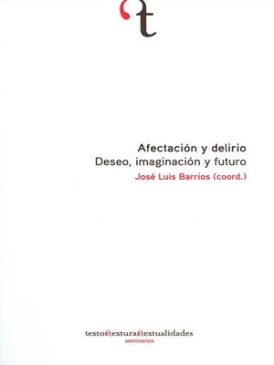 cover image of Afectación y delirio. Deseo, imaginación y futuro